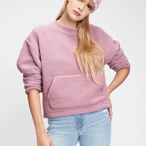 GAP Pink Fleece Sweatshirt
